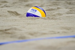 Ball in sand